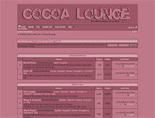 Tablet Screenshot of cocoalounge.org